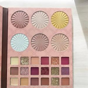 All in one eyeshadow plattee makeup platte highlighter blusher contour (pack of 1)