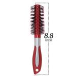 Hair Curling Roller Round Comb Brush paçk of 2