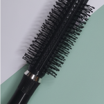 Hair Brush Comb Round Comb Twill with Wood Handle 1 Pcs