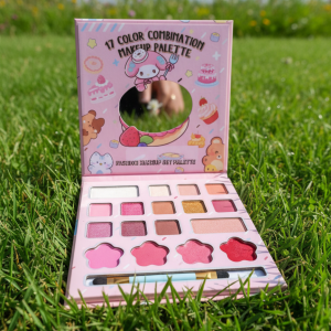 17 Color eyeshadow Makeup Palette for Girls and Kids (Pack of 1)