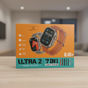 Ultra 2 Smart watch 7in1 watch Bands With Screen 45 mm 1.93 inch HD Display.