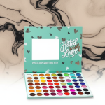 63-Color Eyeshadow Palette Kit With Mirror: Glitter, Shimmer, Matte Eye Shades Multicolor(1 Pcs).