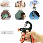 Adjustable Hand Grip Strengthener, Hand Gripper for Men & Women for Gym Workout Hand Grip 1 Pcs