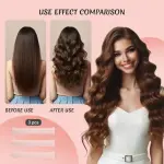 Overnight Heatless Curls Blowout Rods for All Hair Types Hair Curler  (Pink) 1 Pcs