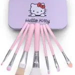 Professional Mini Pink Makeup Brush (Set of 7)