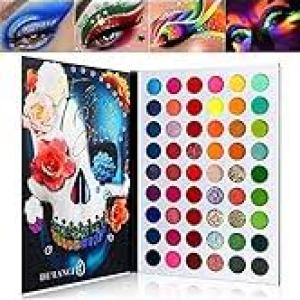 Professional 54 Color Board Eye Shadow Glitter Matte Shimmer Makeup Pallet(Pack of 1).