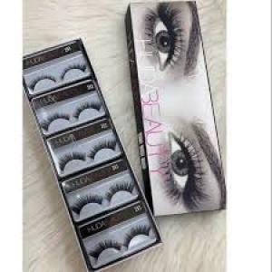 3D Eyelashes Fibber Synthetic, Natural & soft 100% Handmade 3D Eyelashes (pack of 5)