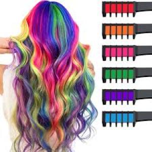 12 Hair Color for Girls Temporary Hair Color Dye for Kids, Comb, Gifts For Girls