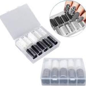 Nail Sticker, Smooth Texture Compact Structure Manicure Sticker( 1 Box).