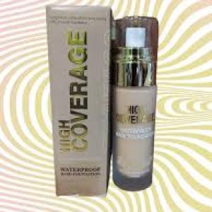 Professional Waterproof Long Lasting High Coverage Matte Finish HD Foundation Cream (Pack of 1)