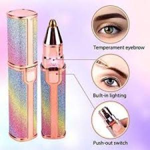Eyebrow Remover and Face Hair Remover epilator Flawless for women Face, Lips, Nose, Hair Trimmer 1 Pcs