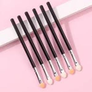 6 Pcs Makeup Brushes Professional Makeup Brush Set Foundation Face Powder Blush Eyeshadow Brushes