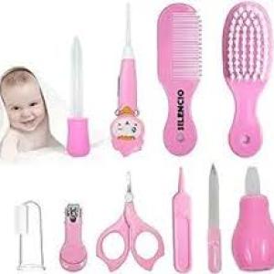 6 in 1 Baby nail care, health care, grooming, baby care gifting set( Multicolor).