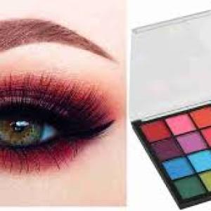 OCEAN BEAUTY Makeup Book Eyeshadow Highlighter Blusher Contour Concealer Palette 1 Pcs