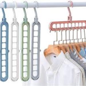5 Pcs, 5 Layer Hanger, Clothes Hanger for Wardrobe and Cupboards