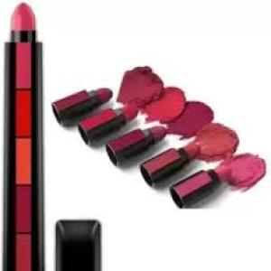 Red Edition 5 in 1 Matte Lipstick (Red, 7.5 g)  (Multi, 7.5 g)
