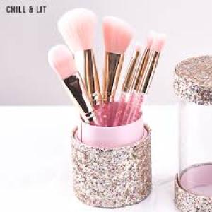 8pcs Soft Bristle Face and Eye Wooden Color Makeup Brush Set.