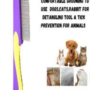 Handle Hair Lice Nit Egg Remover Comb Suitable for All Type Hair (Multicolour) 1 Pcs