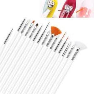 15 Pcs Cosmetic Nail Art Pen Brushes Set