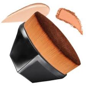 Foundation Brush  Flawless Powder Foundation Brush with Storage Case 1 Pcs
