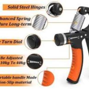 Hand Gripper Forearm Exercise Equipment - Hand Gripper 5 to 60 kg with Counter | Adjustable Hand gripper.