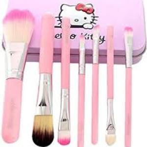 7pcs Pink Brush different brush for different applies