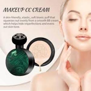 Mushroom Head Make up Air Cushion BB Cream Waterproof Liquid FOUNDATION (Pack o f 1).