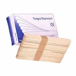 Depressor Wooden Stick Non-Sterile (Pack of 100)