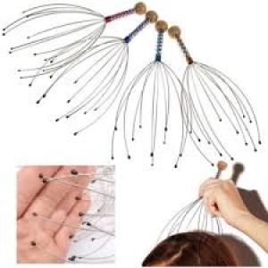 Head Scratcher for Head Masage, Body Relaxing, Pain Relief and Hair Massage Spring (Pack of 2)