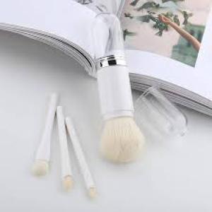 Makeup Brush Set 4 in 1 Portable Travel Blending Powder Foundation Brush.