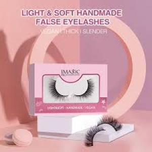 Handmade 3D Eyelashes NATURAL PAIR OF 10)