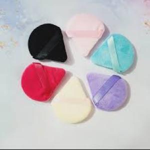 6 Pieces Powder Puff Soft Face Triangle Makeup Puff (multicolors)