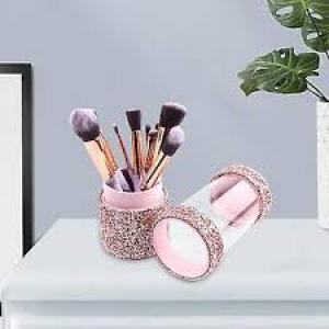 8pcs Soft Bristle Face and Eye Wooden Color Makeup Brush Set.