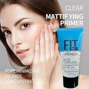 Hydrating Matte Poreless Mattifying Face Gel Primer - 40 g  (Transparent) 1 Pcs