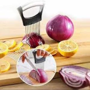 Onion Holder for Slicing, Lemon Slicer Onion Cutter 1 Pcs