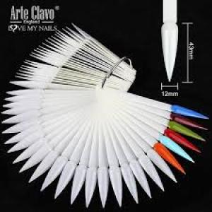 Nail Art Display Tips Stiletto Practice Palette 1 Pcs