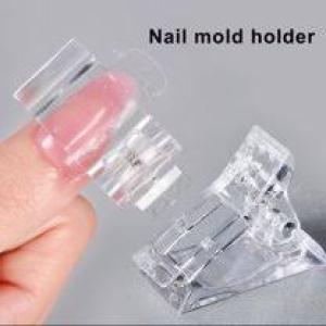 Clips for Poly gel, Nail Extension Gel Quick Building Nail Tips Clip (pack of 10).