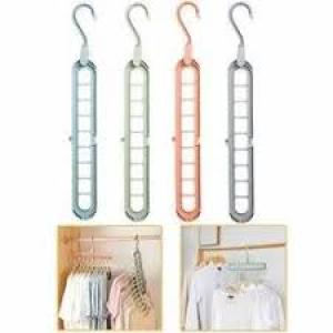 5 Pcs, 5 Layer Hanger, Clothes Hanger for Wardrobe and Cupboards