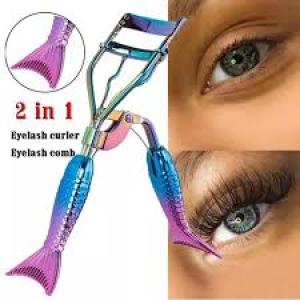 Eyelash Curlers Eye Lashes Curling Clip False Tweezers Eyelashes 1 Pcs