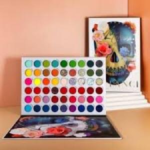 54 Colors Eyeshadow Palette(Multicolor) 1 Pcs