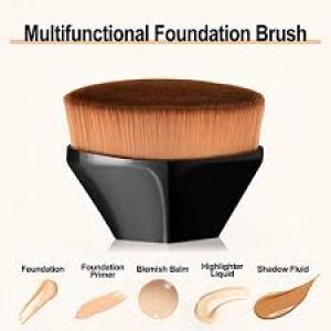 Foundation Brush, Flawless Makeup Brush with Storage Case 1 Pcs