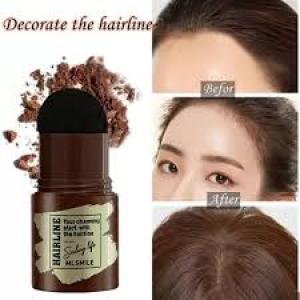 Black Powder Stick | Hair Shadow, Root Touch Up Powder | Waterproof (BLACK, 1.1g).
