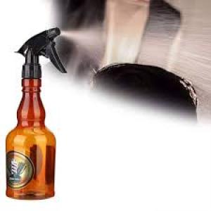 Spray Bottle Hair Sprayer Barber Bottle Accessory(Brown) 1 Pcs