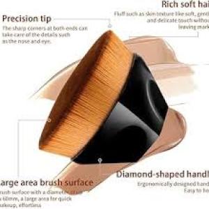 Foundation Brush, Flawless Makeup Brush with Storage Case 1 Pcs
