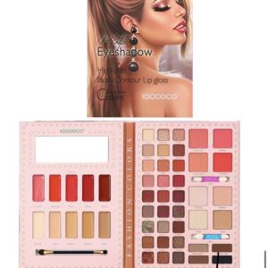 49 Colors Eyeshadow Palette Highlighting Eyebrow Powder Blush (Set Of 1) 120 G (Multicolor)