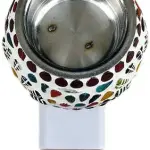 Electric Ceramic Kapoor Dani Burner (Multicolor, Pack of 1).