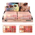 18 Matte & shimmer,sparkling eye shadow palette  (MULTI COLOUR) 1 Pcs