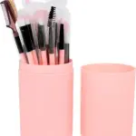 Pink Blush Theory Makeup Brushes Set OF 12  (Pack of 1)