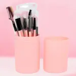 Pink Blush Theory Makeup Brushes Set OF 12  (Pack of 1)
