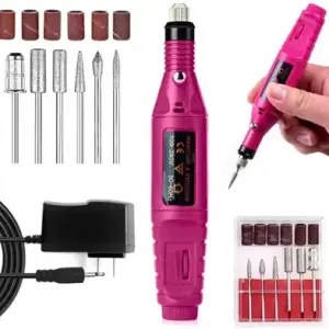 Electric Nail File Drill Kit Polishing Grinder Engraving Pen Manicure Pedicure Machine Tool( 1 Pcs).